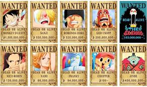 Anda dapat memesan hanya dalam. Bluefun Anime One Piece Pirates Wanted Posters 9pcs Set Style New Big Size Amazon Ca Home
