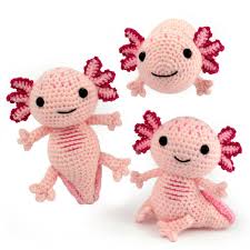 For an axolotl to call your own, you'll need: Alice The Axolotl Crochet Pattern By Moji Moji Design