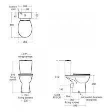 ideal standard eurovit comfort height