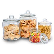 Glass Storage Canisters Jars Bottles