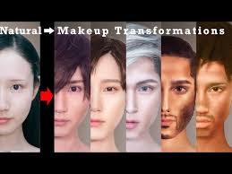 makeup transformations into beautiful