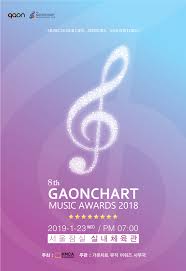 Official 8th Gaon Chart Music Awards 2019 Jan 23