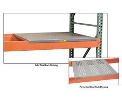 guide to pallet rack decking options