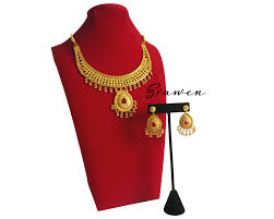 gold plated necklace minihaar nepali