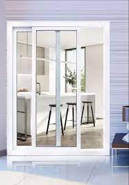 Aluminium Clear Glass Sliding Door For