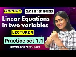 Chp 1 Linear Equation In Two Variables