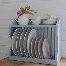 Painted Plate Rack Makeover The