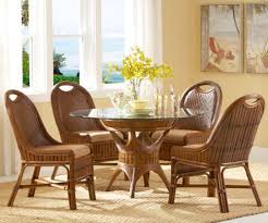 Indoor Rattan And Wicker Dining Sets