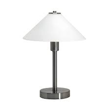Ohio Touch Table Lamps Glass Nickel