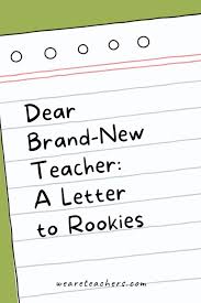 dear brand new teacher a love letter