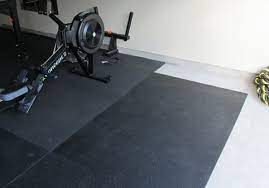 securing stall mats in a garage gym