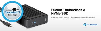 fusion thunderbolt 3 pcie flash drive
