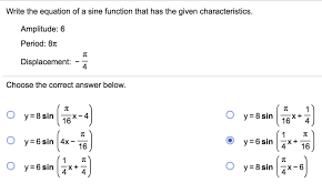 Equation Of A Sine Function