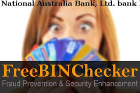 national australia bank ltd bin list