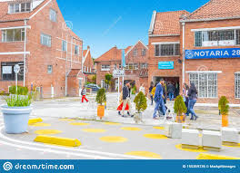 Bogota City Houses in English Style Editorial Photo - Image of area,  coloured: 155369736