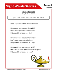 Passage, english, colors, different colors, reading, literacy, learn to read, instructional material, reading material in. Sight Words Reading Comprehension Worksheets