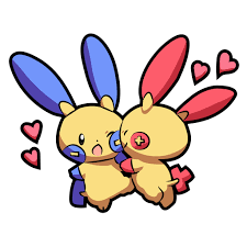 Minun and plusle