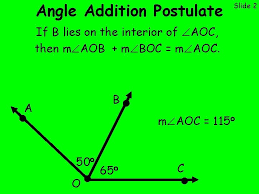Matched one to one with real. How To Do Angle Addition Postulate