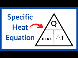 Specific Heat Equation Stated Clearly