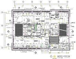 2d Autocad Dwg Drawing File Shows The