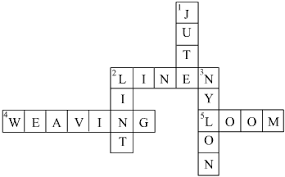 solve the following crossword puzzle