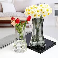 Promo Flower Glass Vase 4 Inch Wide
