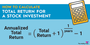 How To Calculate Total Stock Returns