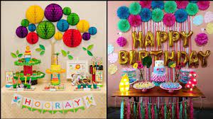 diy birthday party decoration ideas at