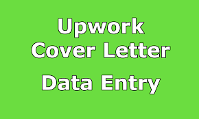 Upwork Cover Letter For Data Entry Upwork Help