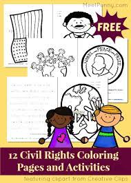 Print the sheets for the countries you want to learn about. Civil Rights Coloring Pages And Activity Pack Linky Meet Penny