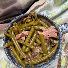 southern green beans and ham hock