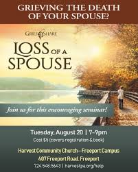 grief share loss of a spouse seminar