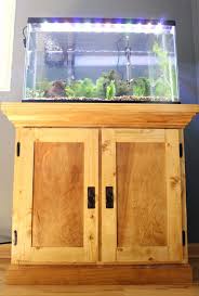 how to build an aquarium cabinet stand