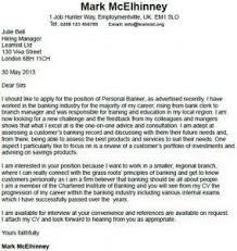 Personal Banker Cover Letter Example Sadie Cover Letter Example