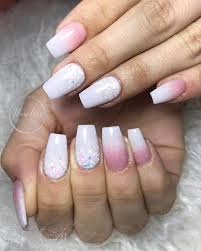 Pink nail design, pink hot gel little, pink dots nail art, pink dots white manicure. 50 Fun And Fashionable White Nail Design Ideas For Any Occasion In 2020