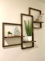 Diy Wooden Shelving Wall Mount Wall