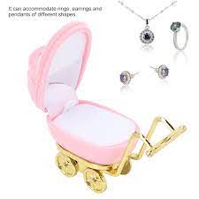 pink baby carriage jewelry box