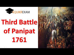 Third Battle of Panipat 1761 || Indian History || Quikr Exam - YouTube