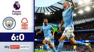 Haaland wieder mit Hattrick! | Manchester City - Nottingham Forest |  Highlights Premier League 22/23 - YouTube