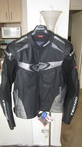 Syd Black Teknic Violator Leather Jacket Size 50 60 Price