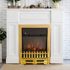 Golden Fireplace Freestanding 2000w