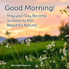 good morning nature images with wishes