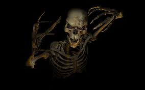 hd desktop wallpaper dark skeleton