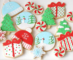But the angel said to them, do not be afraid. Decorated Christmas Cookies Glorious Treats