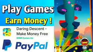They can also make money by getting you to buy stuff to make the games more easy or in. Best Earning App 2021 Play Free Game Earn Paypal Cash Daring Descent Make Money Free Youtube