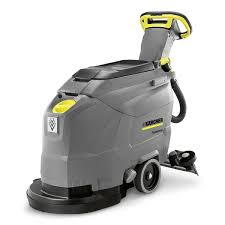 floor polisher scrubber cleaning