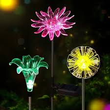 Solar Stake Lights Color Changing