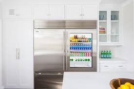 Glass Door Refrigerator With Freezer