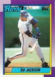 Not all of the cool bo jackson cards come from baseball. 1990 Topps Bo Jackson 300 Baseball Card For Sale Online Ebay