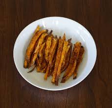healthy baked sweet potato fries